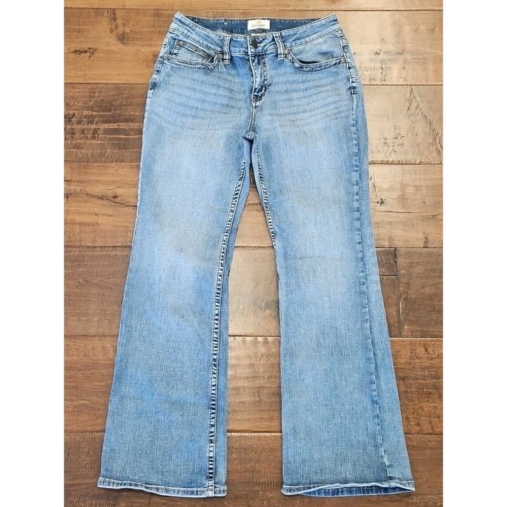 Shyanne Jeans Womens Size 33 × 32 Short Bootcut Cowgirl Boot Denim Stretch